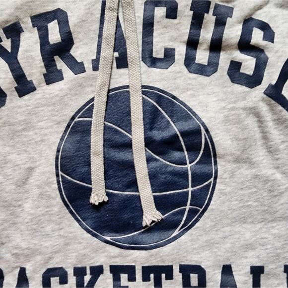 Nike Women's Grey Syracuse Basketball Pullover Hooded Graphic Sweatshirt Large L - Picture 4 of 6